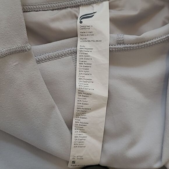 Fabletics Power Hold Leggings Blue/Gray Size Small - Picture 7 of 8